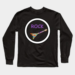 Rock Guitar 02 Long Sleeve T-Shirt